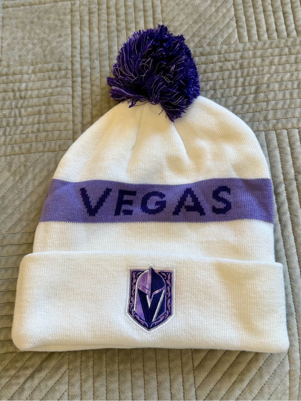 Vegas Golden Knights Limited Edition Knit Pom Beanie
